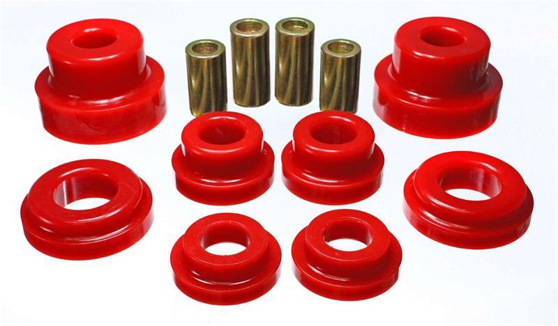 Nissan Maxima Subframe Bushing Kit - Front Lower - Energy Suspension - SuspSbfrBshngKt - Black - `95-`03